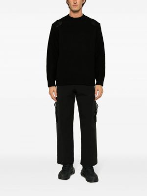 Sweter z okrągłym dekoltem Junya Watanabe Man czarny