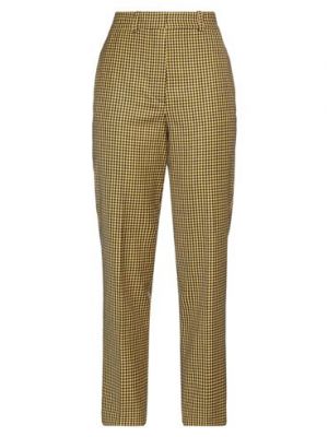 Pantalones de lana Racil amarillo