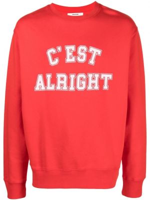 Trykt sweatshirt Zadig&voltaire rød