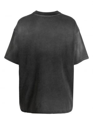 Bavlněné tričko Represent šedé