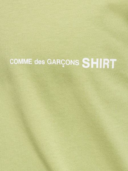 Camisa de algodón Comme Des Garçons Shirt caqui