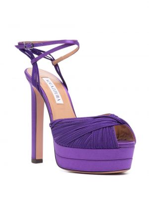 Sandalai Aquazzura violetinė