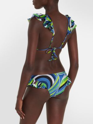 Low waist bikini mit print Pucci