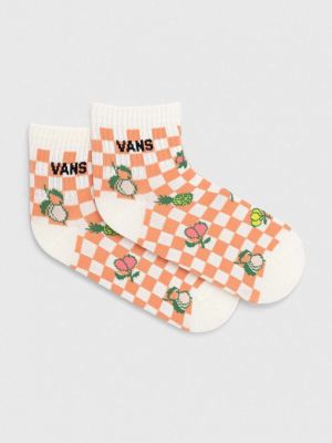 Чорапи Vans оранжево