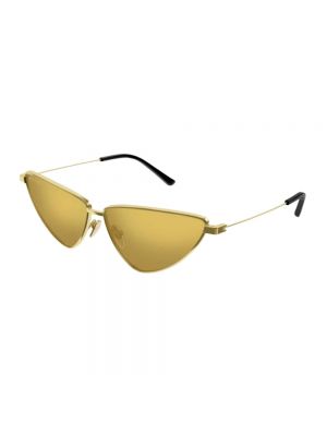 Okulary przeciwsłoneczne Balenciaga żółte
