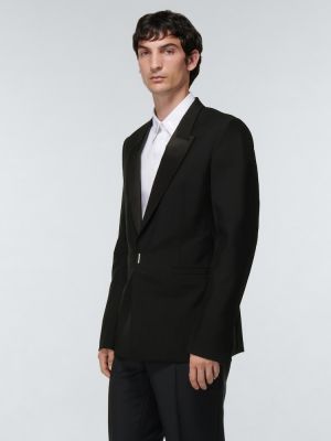 Vuneni odijelo od mohera Givenchy crna