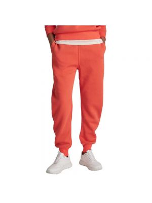 Спортивные штаны со звездочками G-star оранжевые