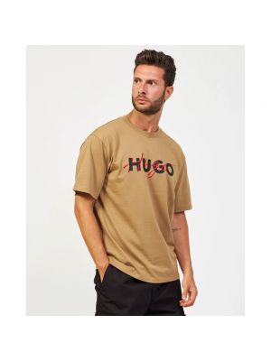 Camiseta Hugo Boss marrón