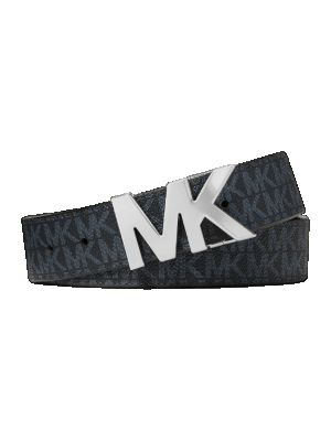 Ремень Michael Kors Reversible Logo Buckle, темно-синий
