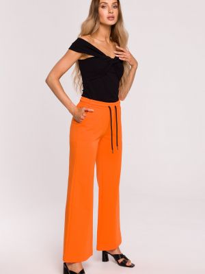 Pantaloni Made Of Emotion portocaliu