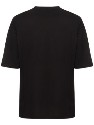T-krekls ar ziediem New Era melns