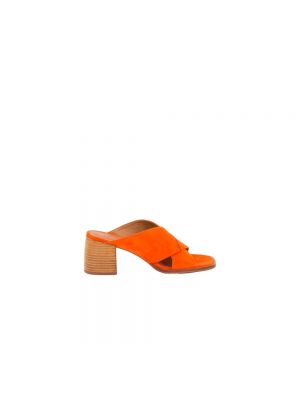 Chaussures de ville en cuir Sessun orange