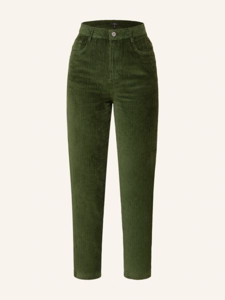 Spodnie sztruksowe Mavi zielone