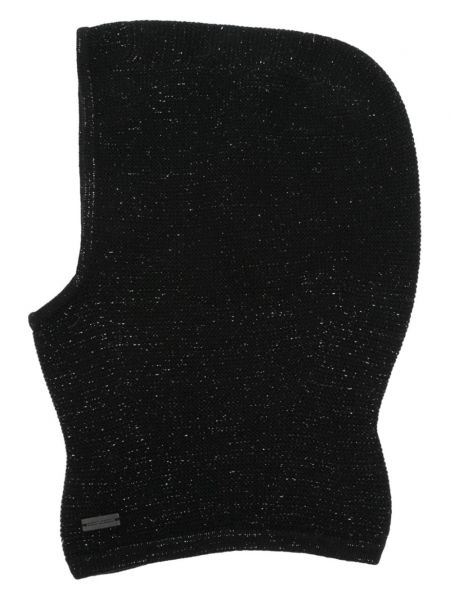 Balaclava Saint Laurent musta