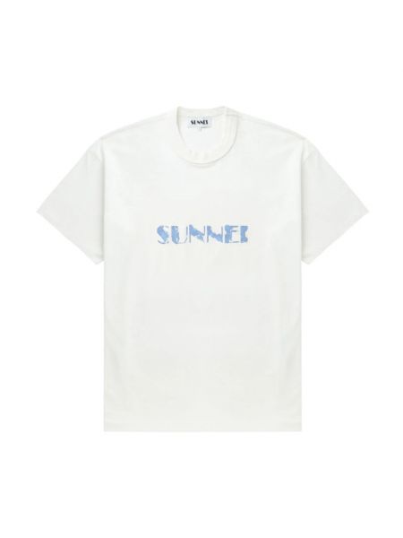Biała koszulka Sunnei