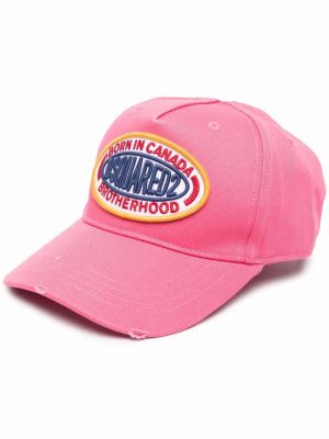 Bomull cap Dsquared2 rosa