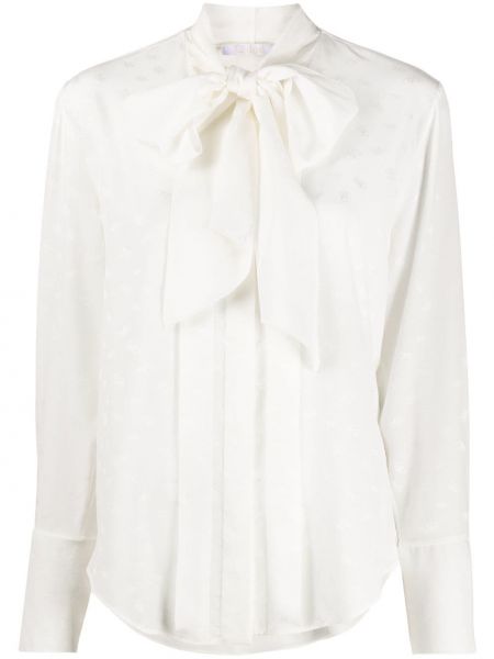 Camisa con lazo Chloé blanco