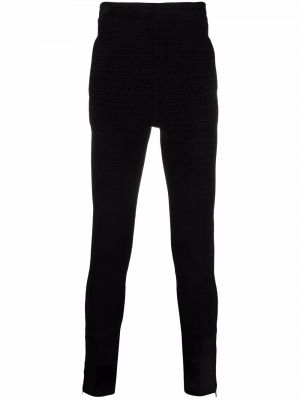 Pantalones de chándal de punto Givenchy negro
