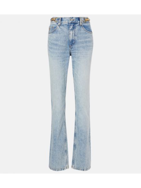 Slank høy midje skinny jeans Stella Mccartney blå