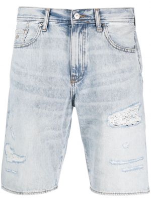 Shorts en jean effet usé Armani Exchange