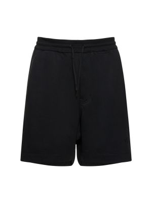 Pantalones cortos de algodón Y-3 negro