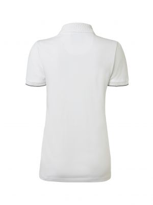 Поло тениска Denim Culture бяло