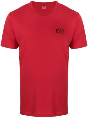 Camiseta Ea7 Emporio Armani rojo