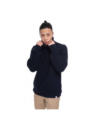 Sweter Norse Projects - Niebieski