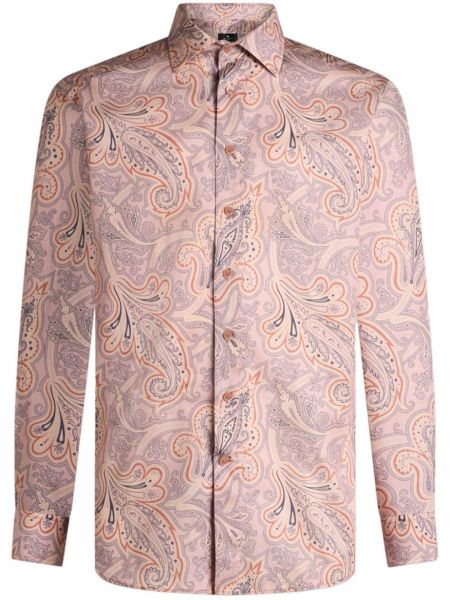 Paisley baskılı gömlek Etro pembe