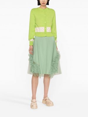 Tylové sukně Molly Goddard zelené