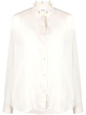Medvilninė marškiniai Marant Etoile balta