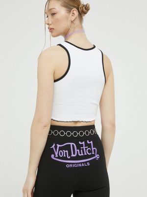 Tricou Von Dutch alb