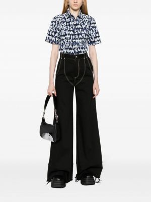 Hemd aus baumwoll mit print Louis Vuitton