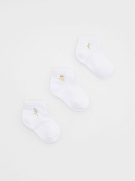 Ponožky Reserved biela