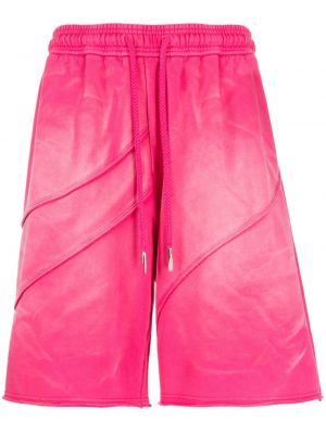Shorts aus baumwoll Feng Chen Wang pink