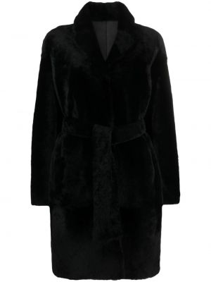 Kabát Yves Salomon černý