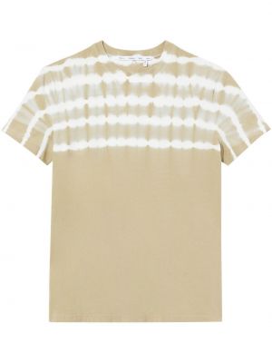 Tie-dye bombažna majica s potiskom Proenza Schouler White Label