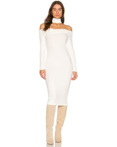 Bílé šaty Lna