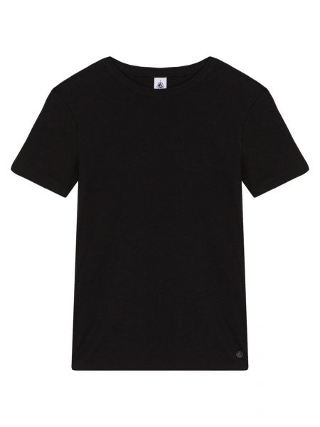 Черная футболка Petit Bateau