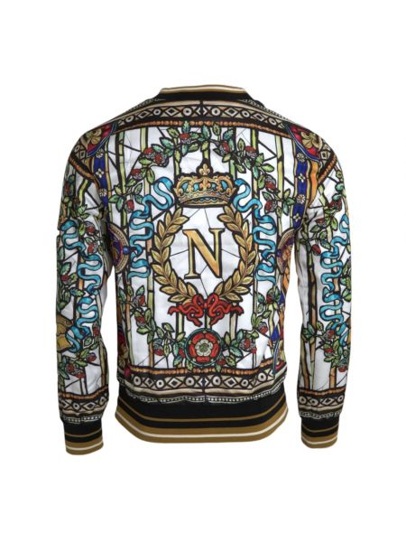 Bluza dresowa z nadrukiem Dolce And Gabbana