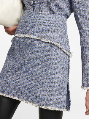 Mini falda de tweed Proenza Schouler