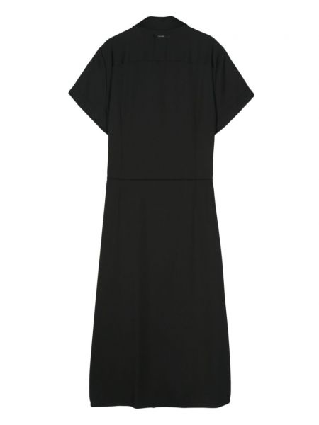 Sukienka midi Calvin Klein czarna
