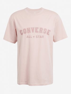 Tricou cu stele Converse roz