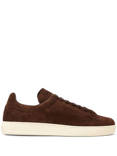 Snørebånd sneakers Tom Ford brun