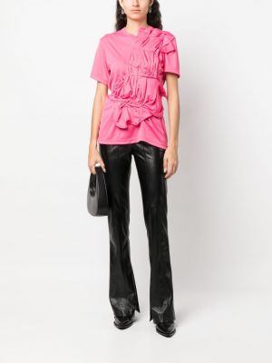 T-krekls džersija Comme Des Garçons rozā