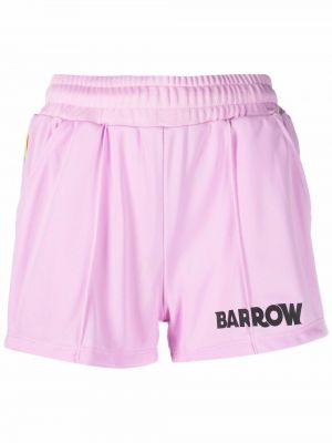 Shorts à imprimé Barrow rose