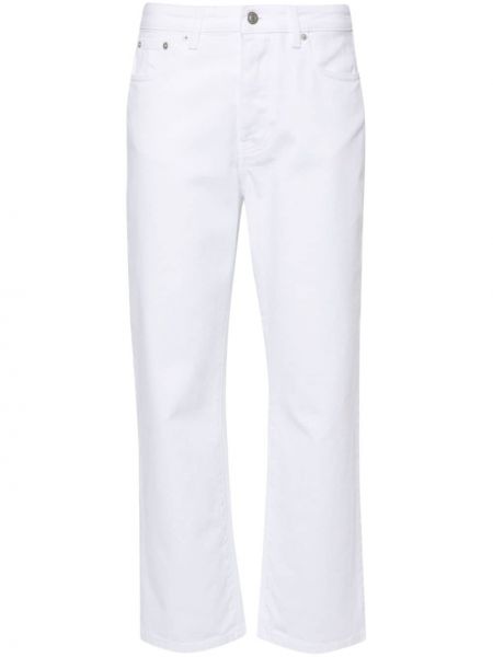 Skinny fit džinsai su kišenėmis Fabiana Filippi balta
