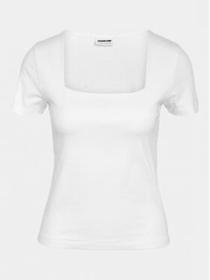 T-shirt slim Noisy May blanc