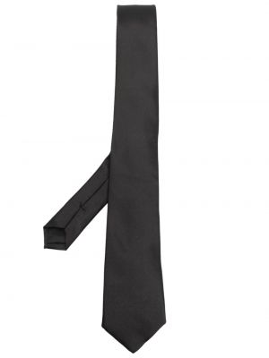 Hedvábná kravata Daniele Alessandrini černá