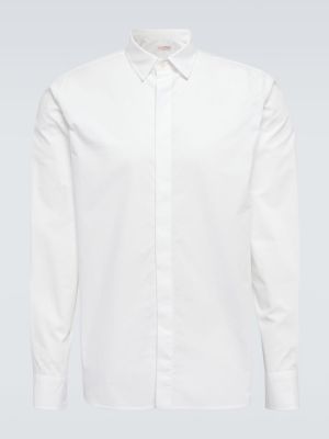 Bavlnená košeľa Valentino biela